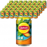 립톤 아이스티 복숭아 제로 355ml (24캔) x 2박스