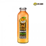 [한국쥬맥스] 러브레몬 리얼과즙 오렌지에이드 475ml (12병)