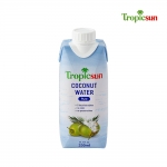 [한국쥬맥스] 트로픽선 100% 퓨어 코코넛 워터 330ml (12팩)