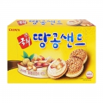 크라운 국희 땅콩샌드 372g 12개입