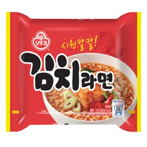 오뚜기 김치라면 5봉 멀티