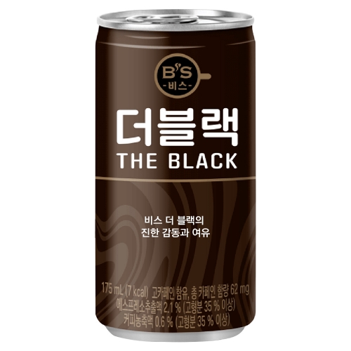 비스 더블랙 175ml (30캔)