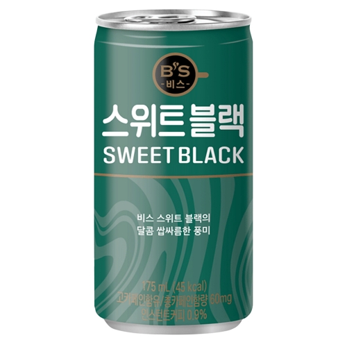 비스 스위트 블랙 175ml (30캔)