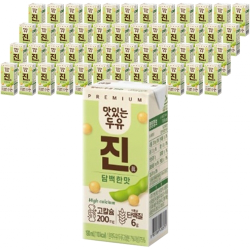 남양 맛있는 두유 진 담백한맛 190ml (24팩) x 3박스