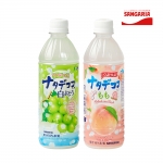 [한국쥬맥스] 산가리아 나타데코코 복숭아 & 청포도 드링크 콤보 500ml (12페트)
